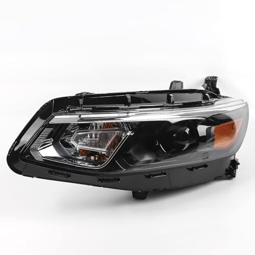 FIONE - For Chevy Malibu Headlight Assembly 2016-2018 Replacement Halogen Headlamp Projector Left Driver Side 84585119 GM2502426 - 4