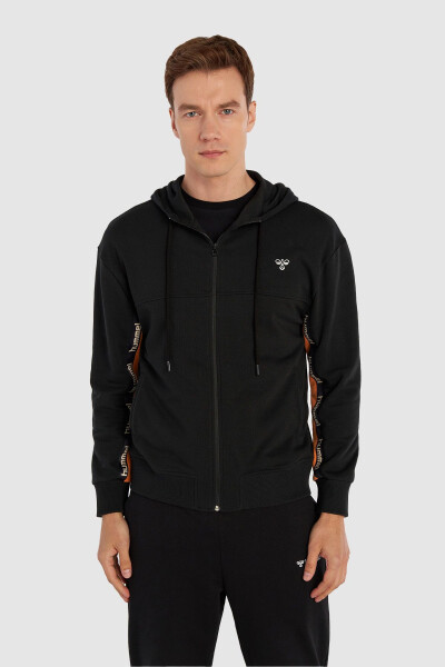 Fire zipper hoodie - 1