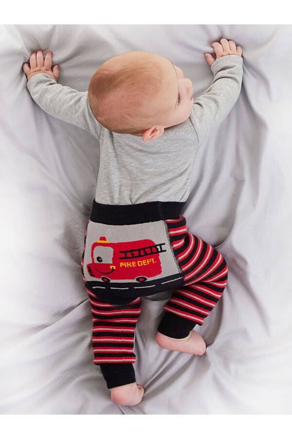 Firefighter Baby Boy Bodysuit Leggings-Pants Set - 18