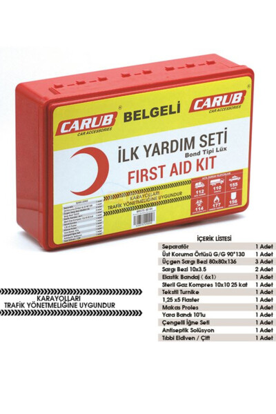 First Aid Kit Bont Box Luxury Certified BR5754004 - 5