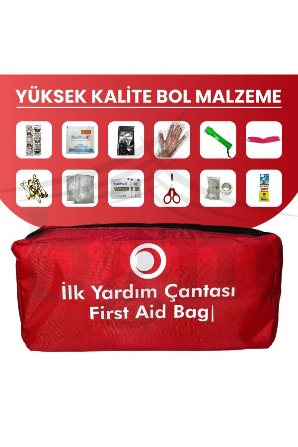 First Aid Kit Emergency Response Kit Essential Supplies - 6