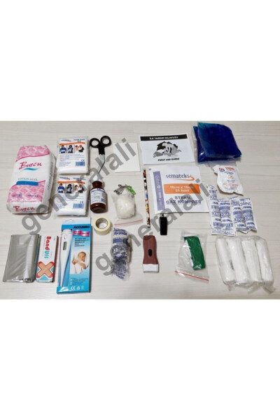 First Aid Kit Medicine Cabinet Full of First Aid Supplies Medicine Bag - 3