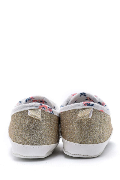 First Step Glittery Booties - Gold 12-16 Months / No.19 - 2