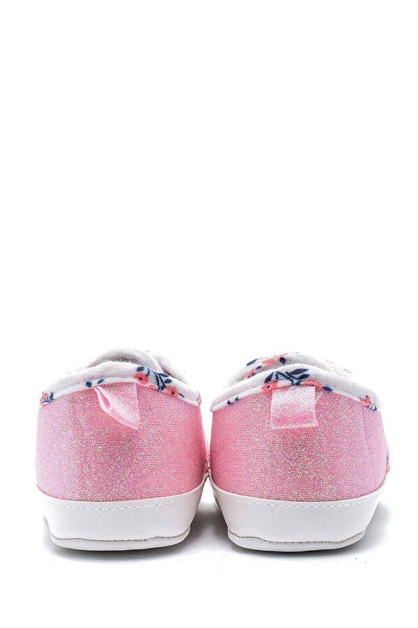 First Step Sequined Booties - Pink 12-16 Months / No.19 - 4