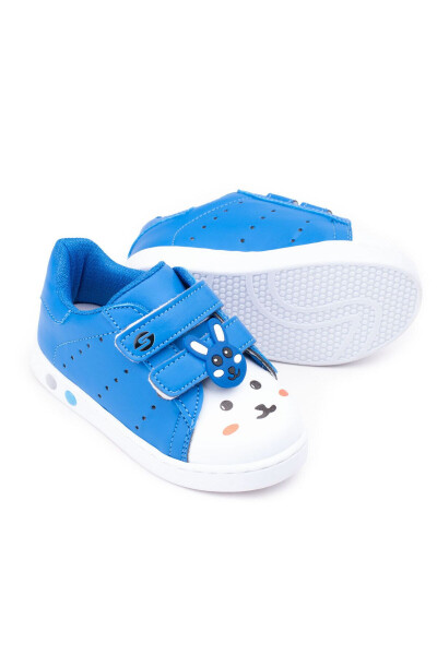 First Step Shoes Baby Boy First Step Shoes Orthopedic Sole Shoes Light Up Shoes - 4