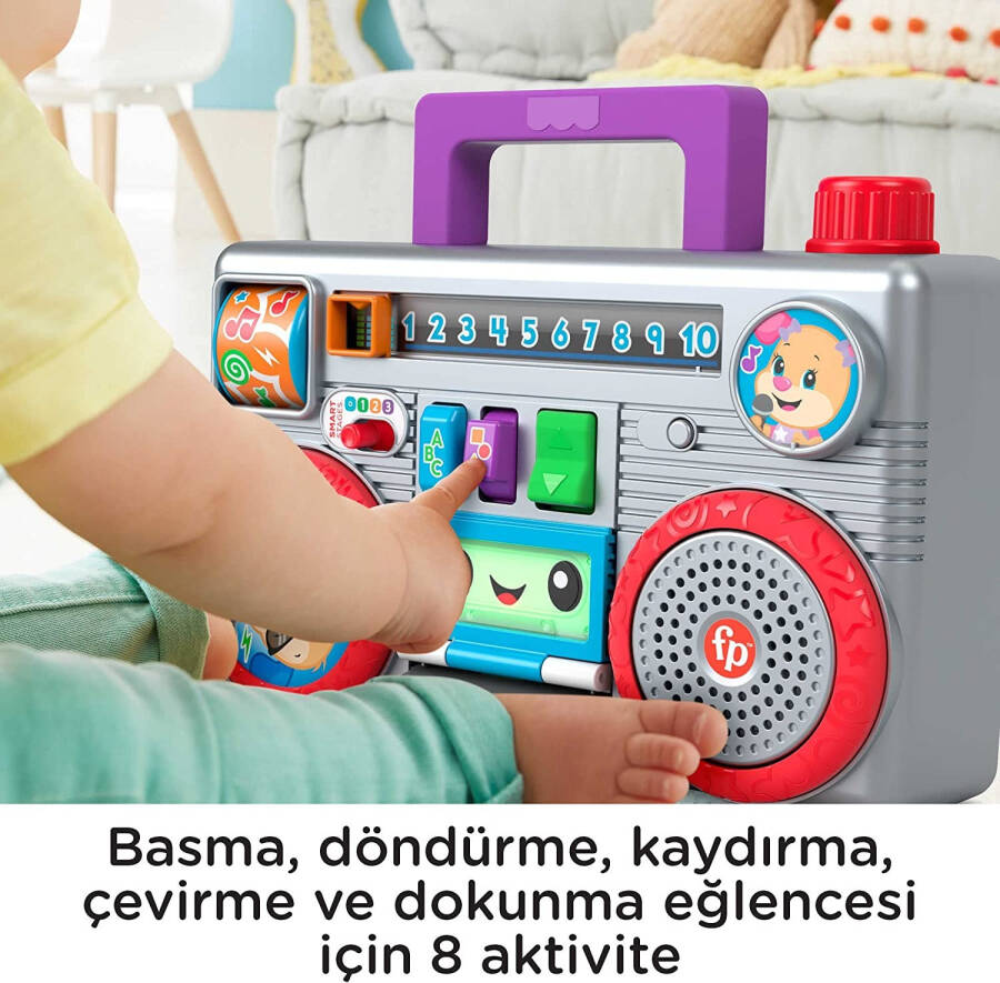 Fisher Price Eğlen ve Öğren Müzik Kutusu - 12