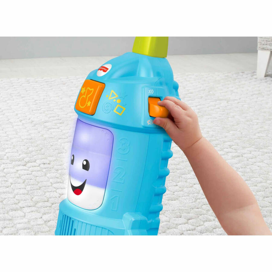 Fisher Price Eğlen ve Öğren Serisinden Türkçe Konuşan Neşeli Süpürge - 9