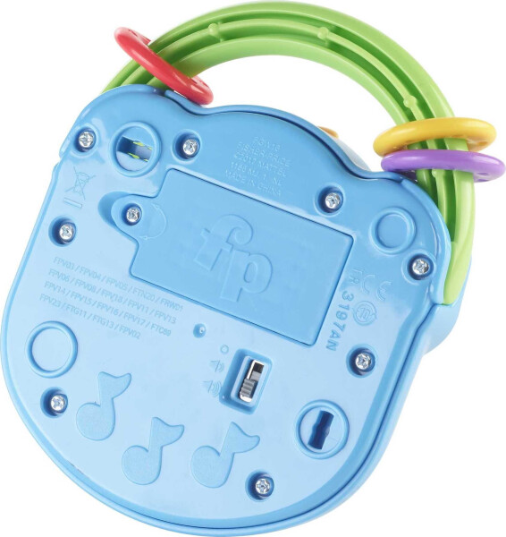 Fisher-Price Gül ve Öğren Şarkı ve Öğren Müzik Çalar Bebek ve Yürümeye Başlayan Oyuncak Sahte Radyo - 10