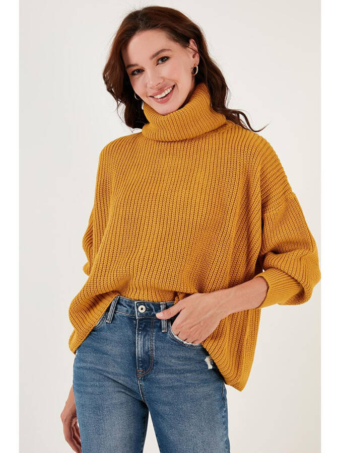 Fisherman Neck Knit Sweater 4616001 - 1