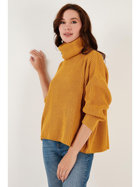 Fisherman Neck Knit Sweater 4616001 - 4