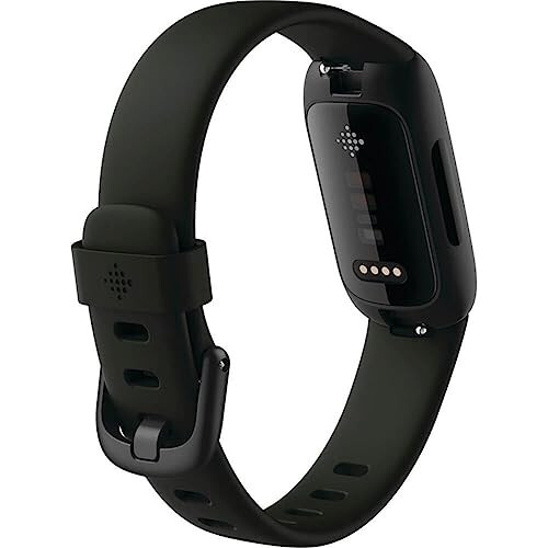 Fitbit Inspire 3 Sağlık ve Fitness Takip Cihazı, Stres Yönetimi, Antrenman Yoğunluğu, Uyku Takibi, 7/24 Kalp Atış Hızı ve daha fazlası, Gece Yarısı Zen/Siyah Tek Boyut (S & L Bantlar Dahil) - 3