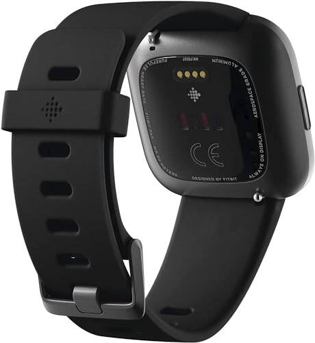 Fitbit Versa 2 Sağlık ve Fitness Akıllı Saati, Kalp Atış Hızı, Müzik, Alexa Desteği, Uyku ve Yüzme Takibi, Siyah/Karbon, Tek Boyut (S & L Bantlar Dahil) (Yenilenmiş) - 9