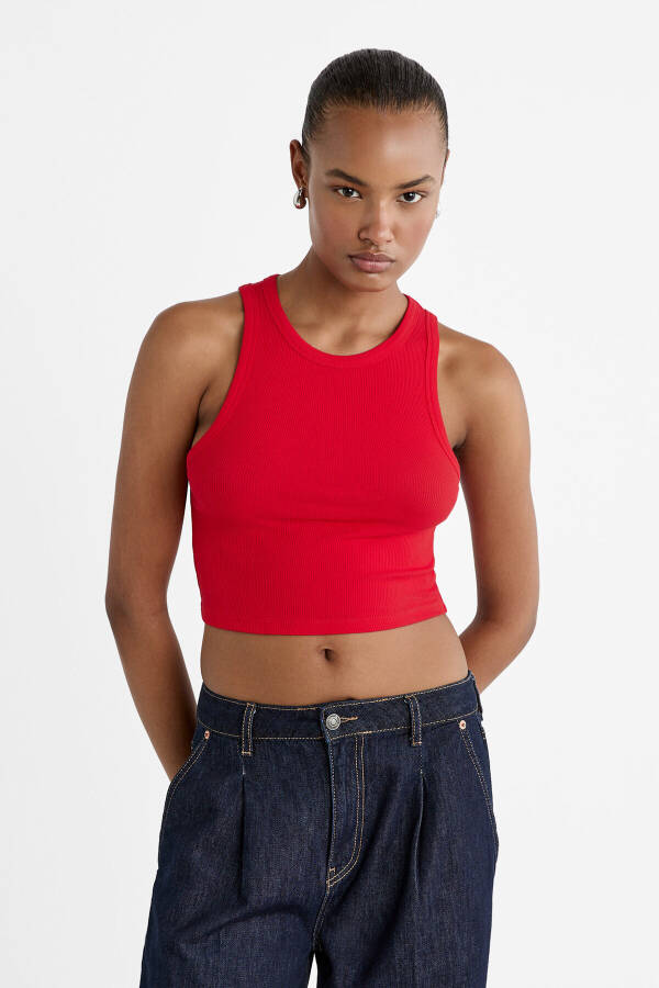 Fitilli Basic Crop Top - 8