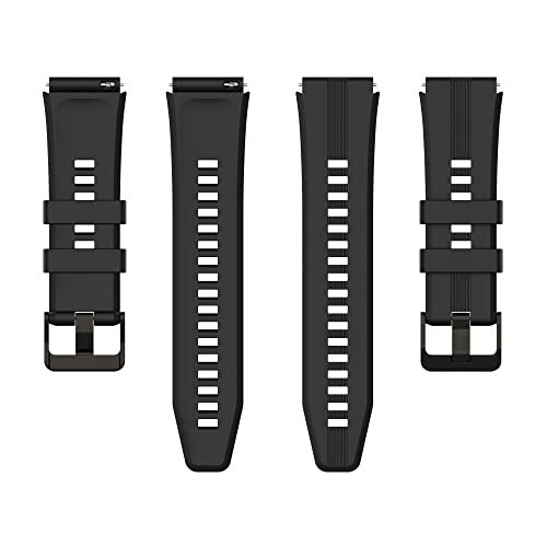 FitTurn 10-Pack Band Compatible with FITVII H56 HM57 HM78, RUIMEN D1 H1, TOOBUR IDW16, KEEPONFIT IDW21, TOZO S5 Smart Watch Bands, 22mm Quick Release Adjustable Silicone Strap Wristband Replacement Band for FITVII H56 Fitness Tracker - 7