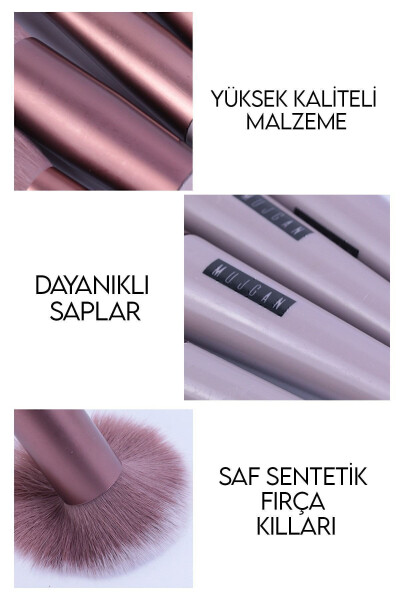 Fix Özel Kutulu 13'lü Fırça Seti Pembe - 8