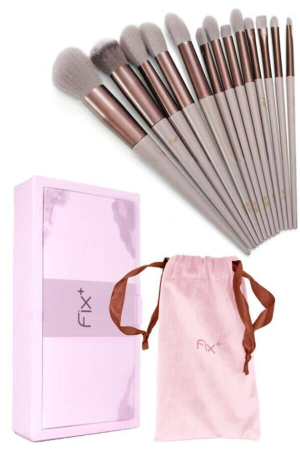 Fix Special Boxed 13 Piece Brush Set Pink - 24