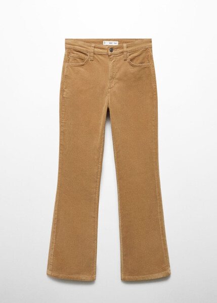 Flare corduroy crop pants - 2