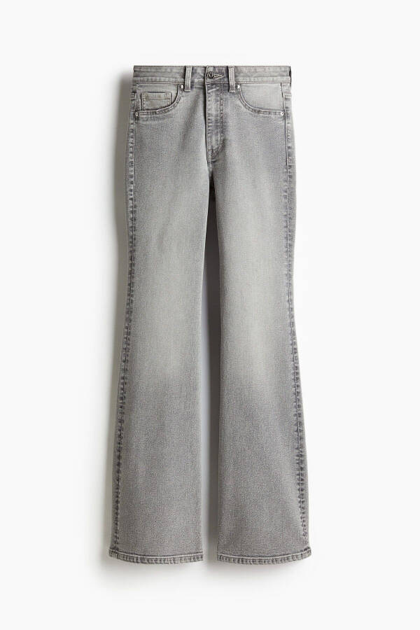 Flared High Rise Jeans - 1