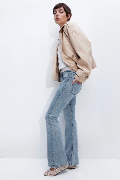 Flared Low Jeans - 1