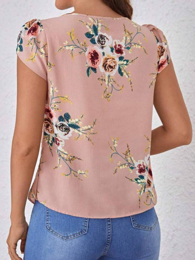 Floral print supreme blouse - 2