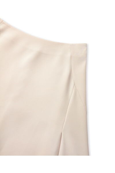 Flounced midi skirt - 4