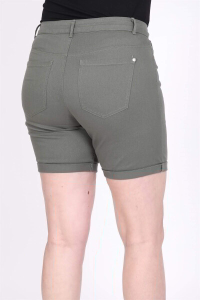 Folded Hem Shorts - 7