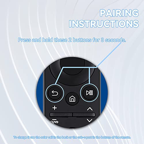 Fourmor Original Voice Remote Control - BN59-01357A Solar Charging for Samsung 2021 and 2022 and 2023 Smart TVs. Also Bn59-01358F Full Function Replacement - 8