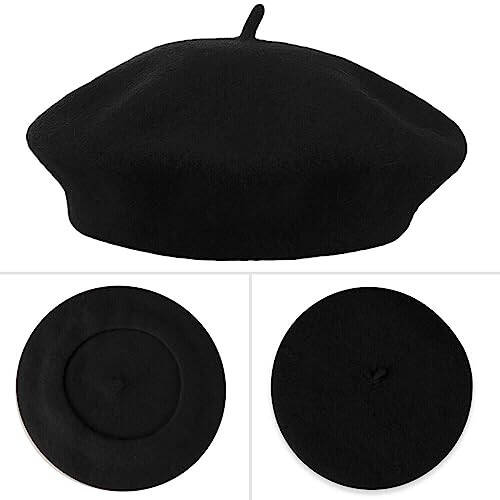 French Beret Hats for Women - Classic and Stylish Women's Beret Collection for Effortless Chic, Perfect for Any Occasion - 2