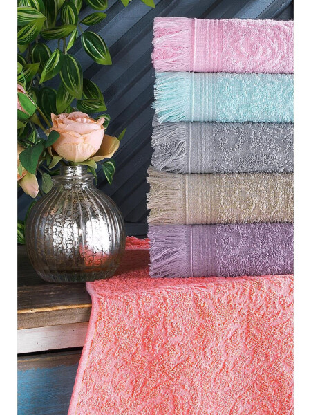 Fringe | 6-Piece 30x50 Cm Hand and Face Towel Set | Kitchen Towel - 10