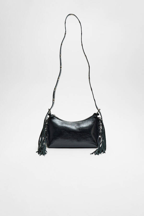 Fringed crossbody bag - 1