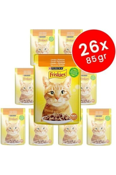 Friskies Adult Cat Food with Chicken 26x85 Gr - 1