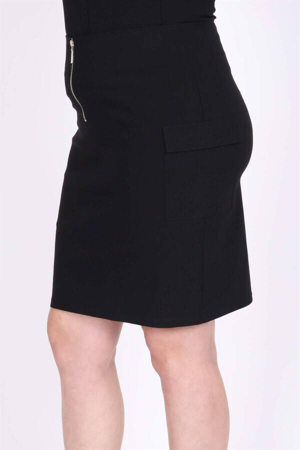 Front Zipper Skirt - 3