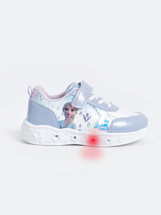 Frozen Printed Luminous Girls' Sport Shoes - 1