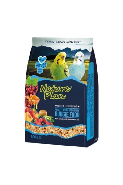 Fruit Flavored Honey Parakeet Food 500gr - 1