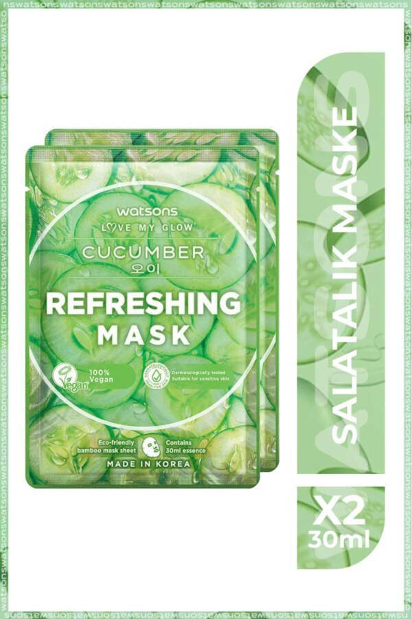 Fruity Mask Cucumber Refreshing Mask * 2 Pack - 1