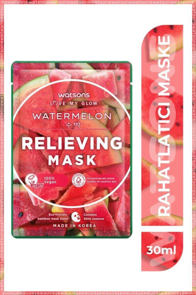 Fruity Mask Watermelon Relieving Mask, 2 Pack - 2