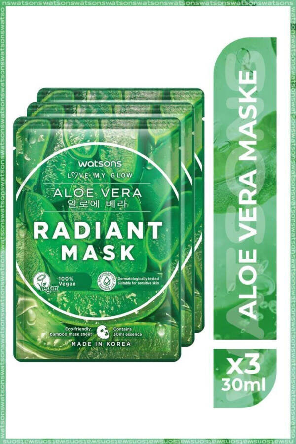 Fruity Maske Aloe Vera Parlaklık Maskesi * 3 Adet - 1