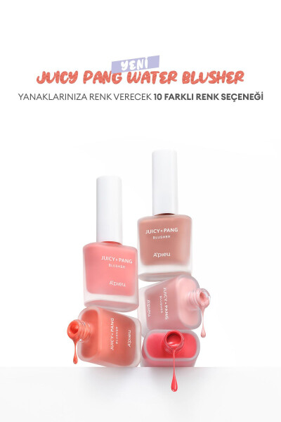 Fruity Scented Pearlescent Long-Lasting Liquid Blush Juicy-pang Water Blusher Shimmer (SPK01) - 8