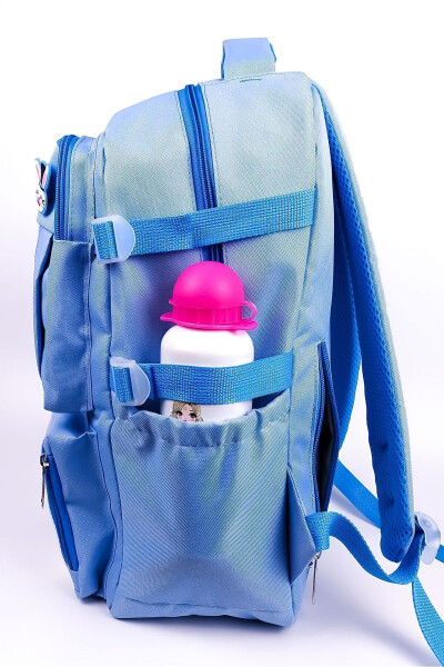 Full accessory, kawaii Korean style orthopedic daily school backpack - 6