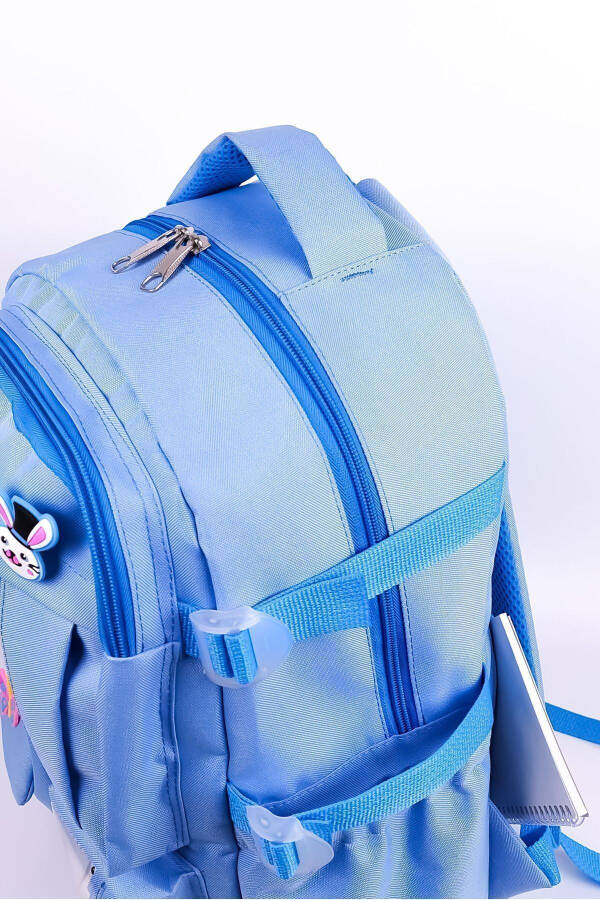 Full accessory, kawaii Korean style orthopedic daily school backpack - 7