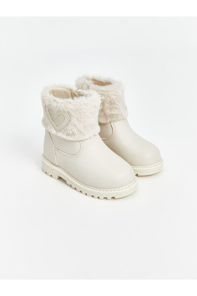 Fur lined baby boots - 4