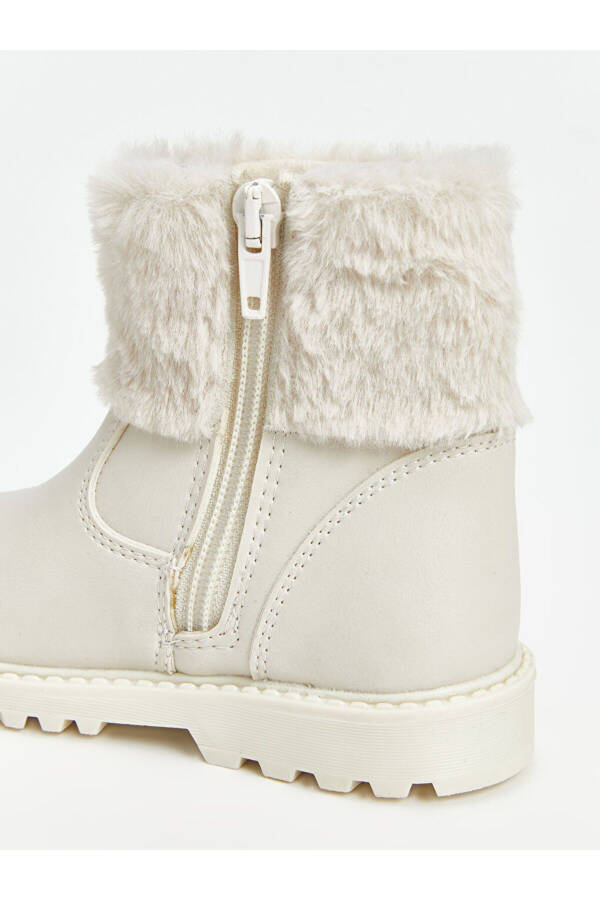 Fur lined baby boots - 8