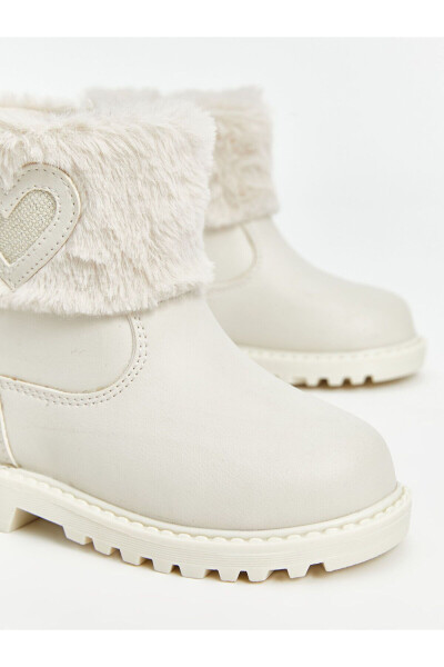 Fur lined baby boots - 3