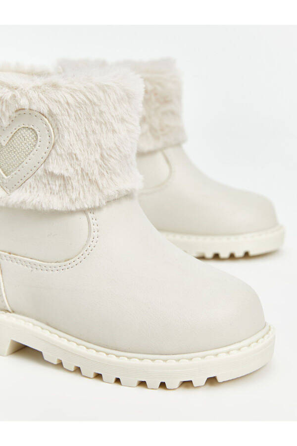 Fur lined baby boots - 3