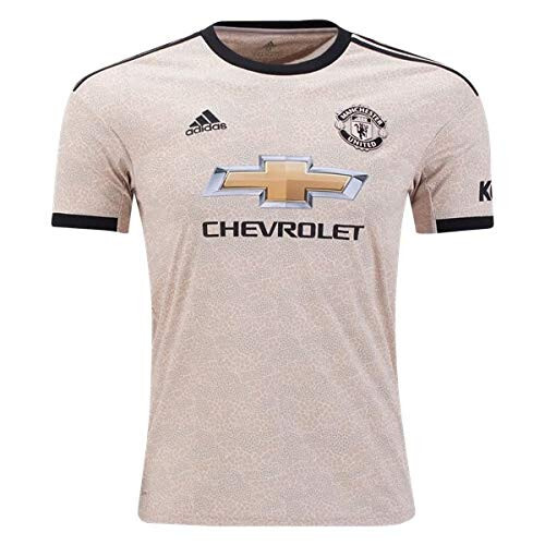 Футболка Adidas для мужчин Manchester United Away '19-'20 (Льняная) Размер: XXS - 1