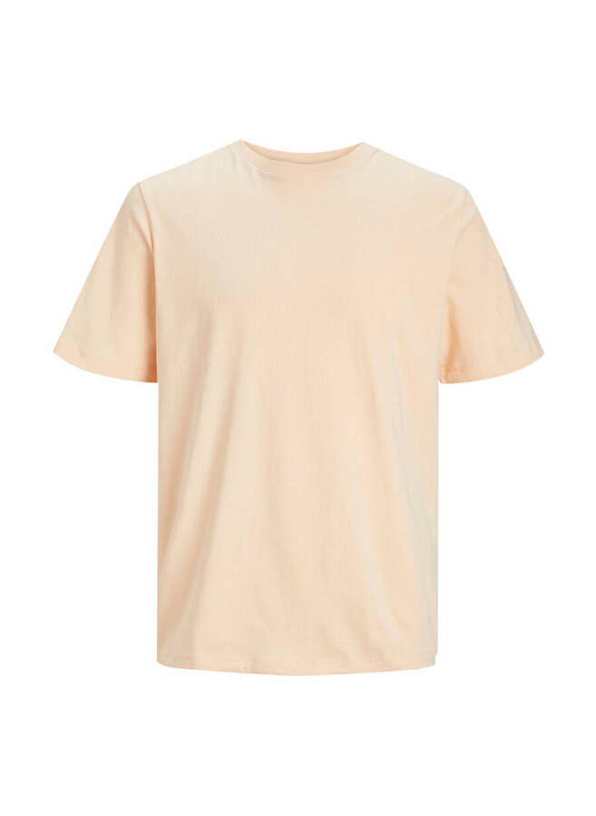 Футболка мужская Jack & Jones с круглым вырезом оранжевого цвета JJEORGANIC BASIC TEE SS O-NECK NOOS - 14