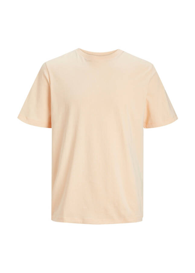 Футболка мужская Jack & Jones с круглым вырезом оранжевого цвета JJEORGANIC BASIC TEE SS O-NECK NOOS - 21