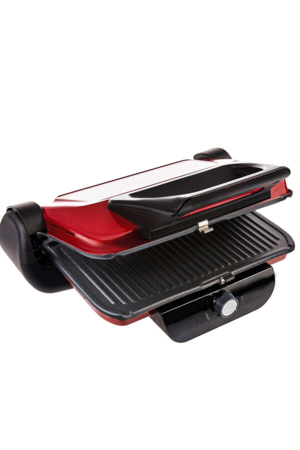 Future Plus Biodiamond Antibacterial Red Grill and Toaster - 7