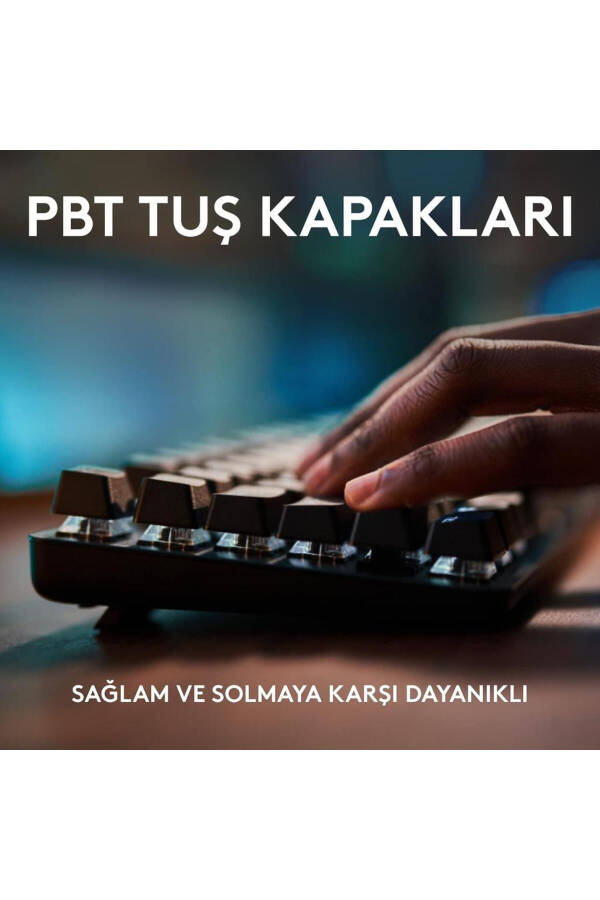 G G413 Se Tkl Aydınlatmalı Türkçe Q Mekanik Siyah Oyun Klavyesi - 920-010564 - 11