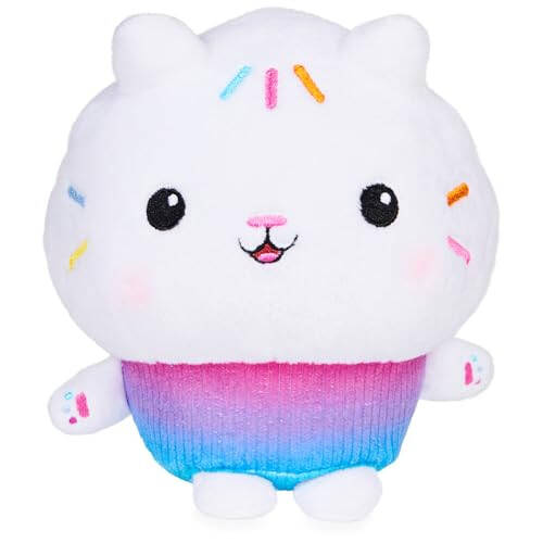 Gabbyning Qo'g'irchoq Uyi, 7 dyuymli Cakey Cat Purr-ific Plush o'yinchoq, 3 yosh va undan katta bolalar uchun o'yinchoqlar - 34